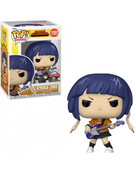 Funko Pop Kyoka Jiro w/Guitar. My Hero Academia  - Pop Kyoka Jiro w/Guitar. My Hero Academia