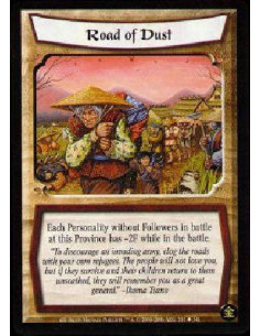 Road of Dust  - Singular Personalities without Followers have -2F while at this Province.