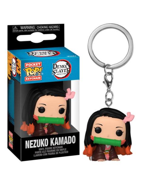 Llavero Pop Nezuko Kamado. Kimetsu No Yaiba. Demon Slayer  - Llavero Pop Nezuko Kamado. Kimetsu No Yaiba. Demon Slayer