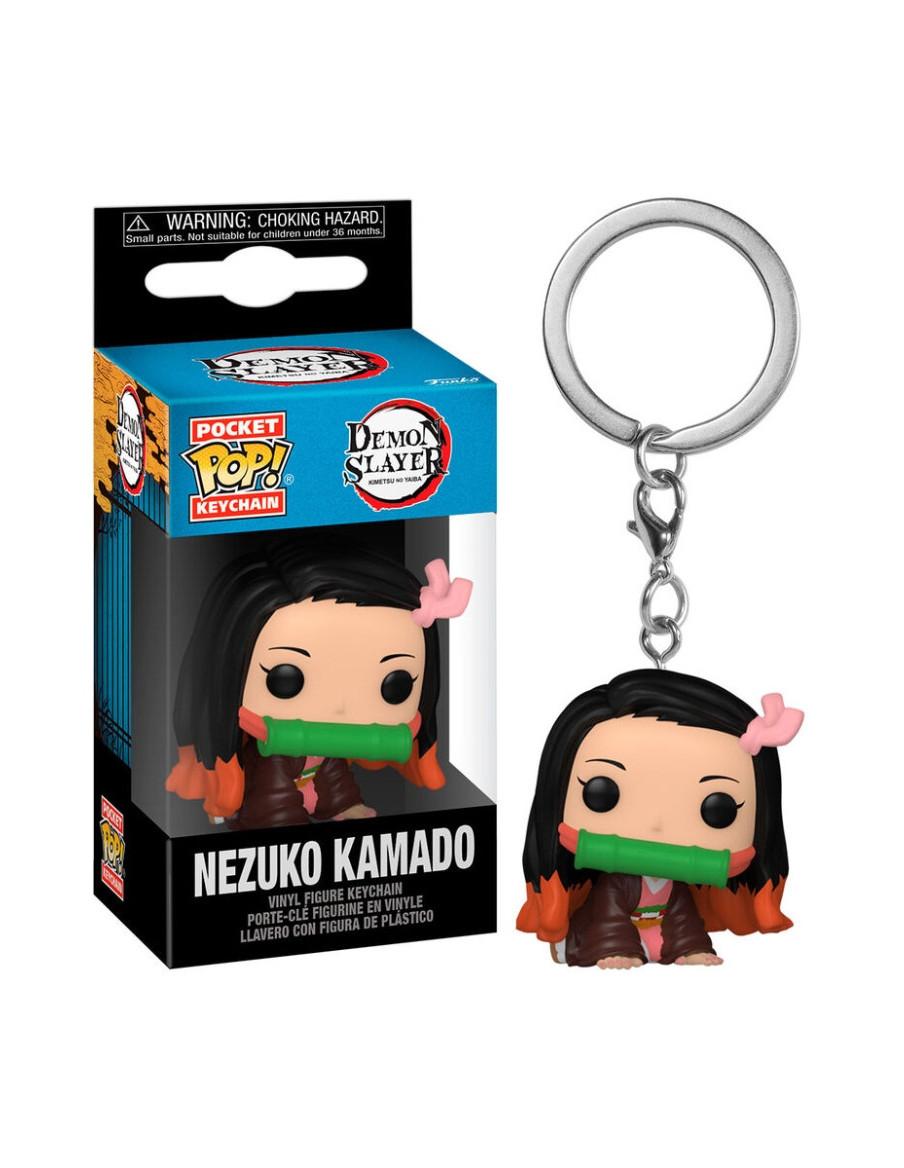 Llavero Pop Nezuko Kamado. Kimetsu No Yaiba. Demon Slayer  - Llavero Pop Nezuko Kamado. Kimetsu No Yaiba. Demon Slayer