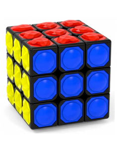 Moyu YJ Blind Cube Black Body With Tactility Tiles 3x3x3  - Moyu YJ Blind Cube Black Body With Tactility Tiles 3x3x3 2