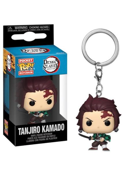 Llavero Pop Tanjiro. Kimetsu No Yaiba. Demon Slayer  - 