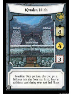Razor's Edge Dojo FOIL  - Reaction: Once per turn, after you put a Follower into play from your hand, draw an additional card du