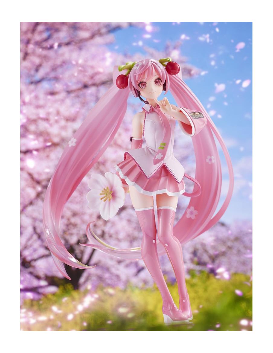Figura Sakura Miku Puss in Boots. Taito  - Figura oficial de Hatsune Miku 