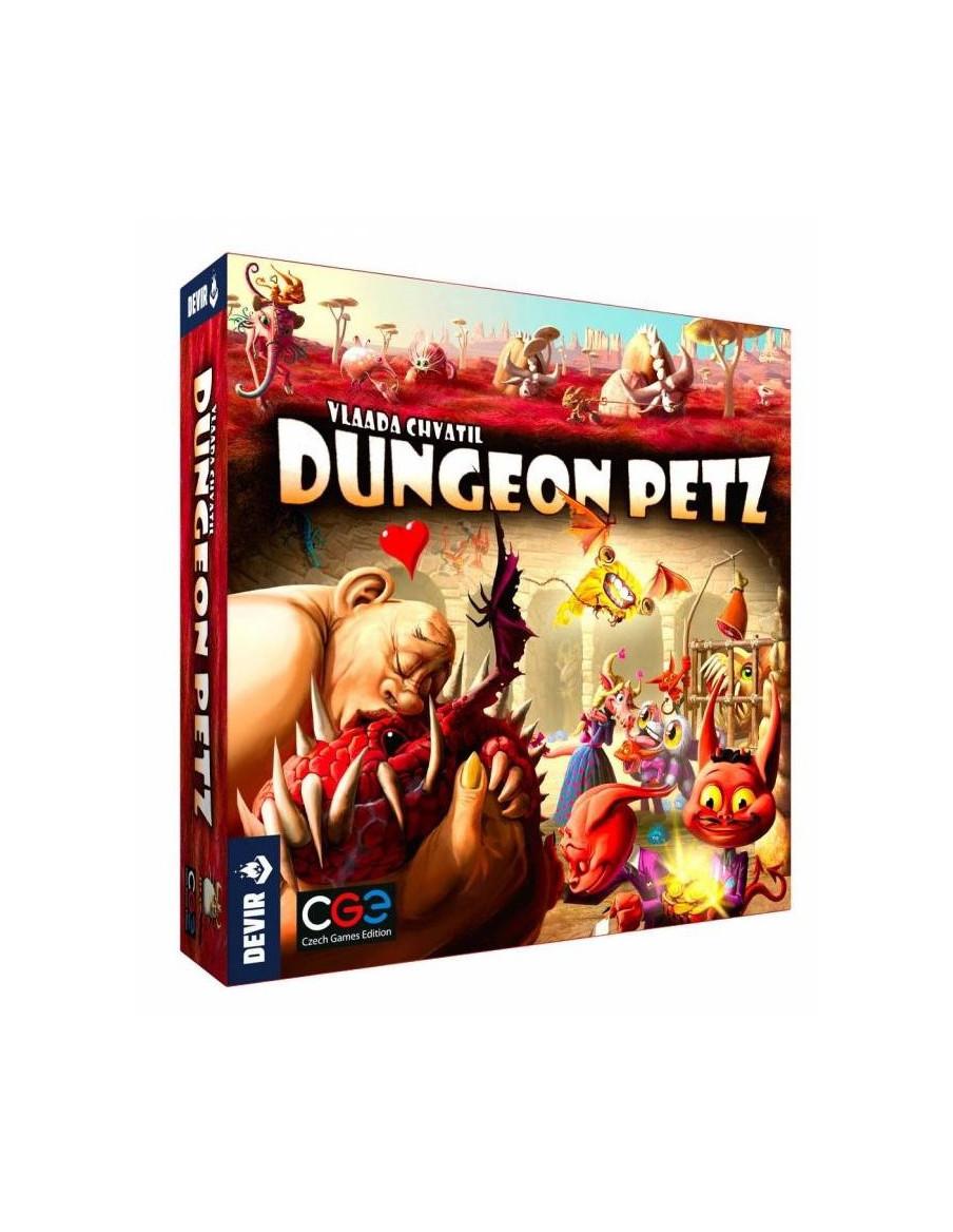 Dungeon Petz. Juego de Mesa  - Se ha acabado esto de vagar por mazmorras y luchar contra héroes… ¡Es hora de sentar la cabeza y 
