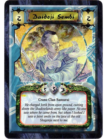 Daidoji Sembi  - Crane Clan Samurai.