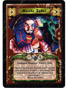 Morito Tokei  - Unaligned Shugenja. Toturi's Army