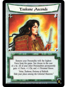 Tsukune Ascends FOIL  - Remove your Personality with the highest Force from the game. You choose in the case of a tie. All of yo