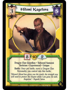 Hitomi Kagetora Exp  - Limited: End the Action Phase.