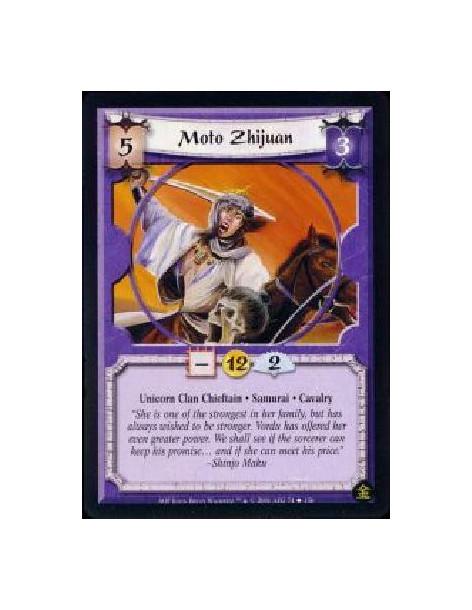 Moto Zhijuan (Francés)  - Unicorn Clan Chieftain * Samurai * Cavalry