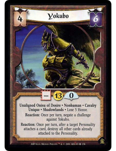 Yokubo  - Limited: End the Action Phase.