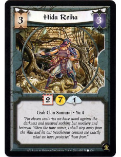 Hida Reiha (Español)  - Crab Clan Samurai. Yu 4
