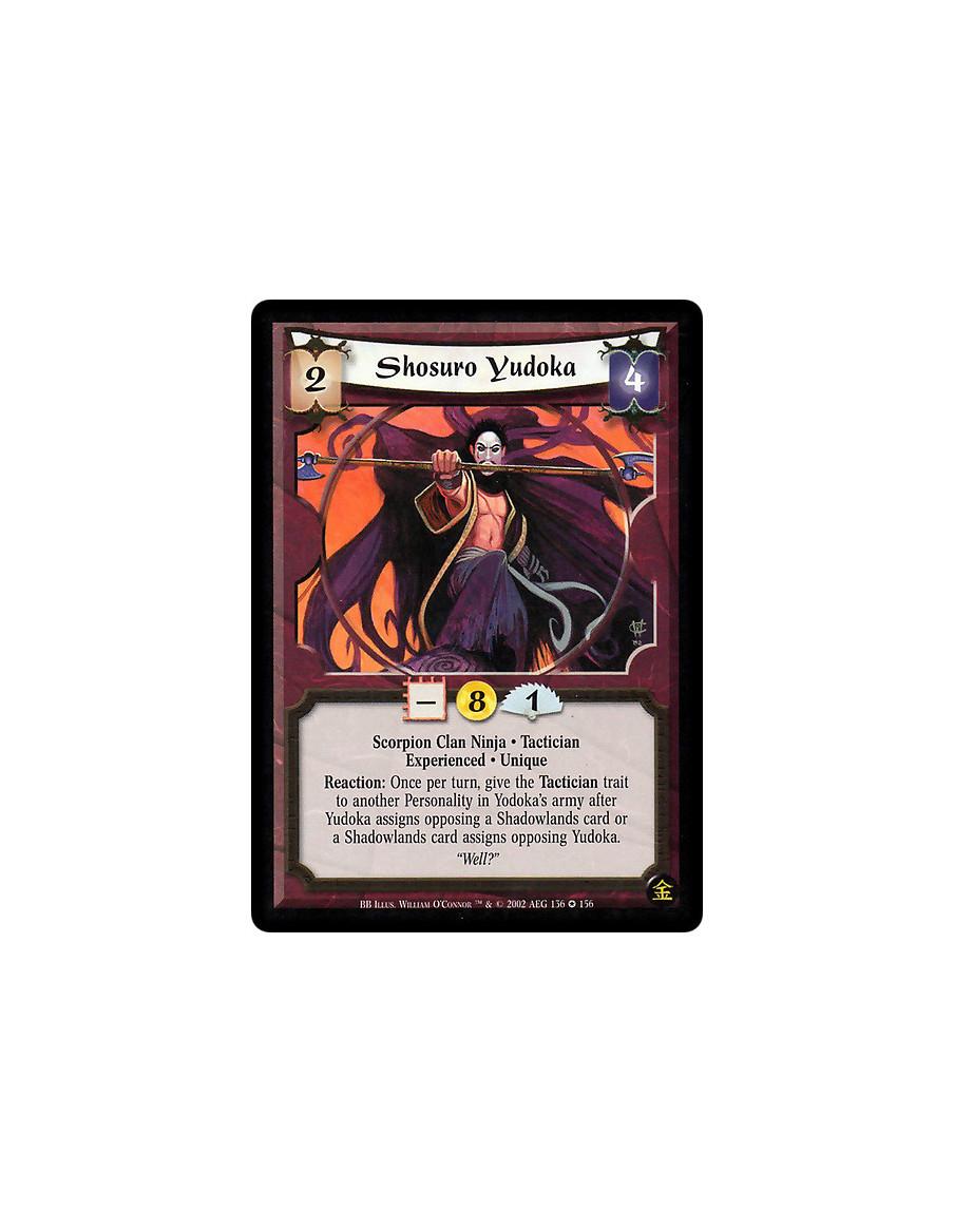 Shosuro Yudoka Exp (Francés)  - Open: Give target Personality a 1F/1C bonus until the end of the turn.