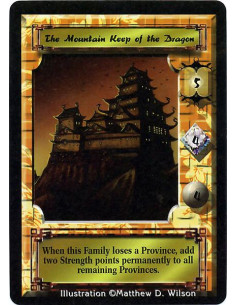 The Mountain Keep of the Dragon (Mon Back)  - When this Family loses a Province, add two Strength points permanently to all rema