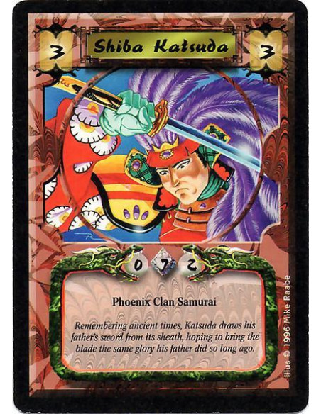 Shiba Katsuda  - Phoenix Clan Samurai.