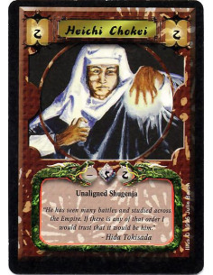 Heichi Chokei  - Unaligned Monk. Shugenja