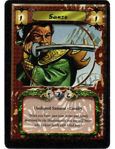 Sanzo  - Unaligned Samurai. Cavalry.