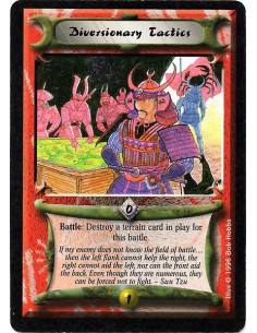 Diversionary Tactics  - Battle: Destroy a Terrain.