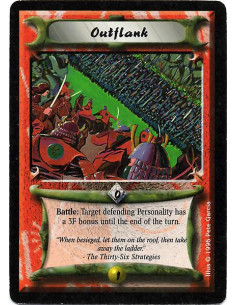 Outflank  - Battle: Give a defending Personality +3F.