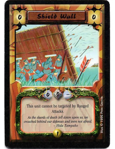 Shield Wall  - This unit cannot be targeted by Ranged Attacks.