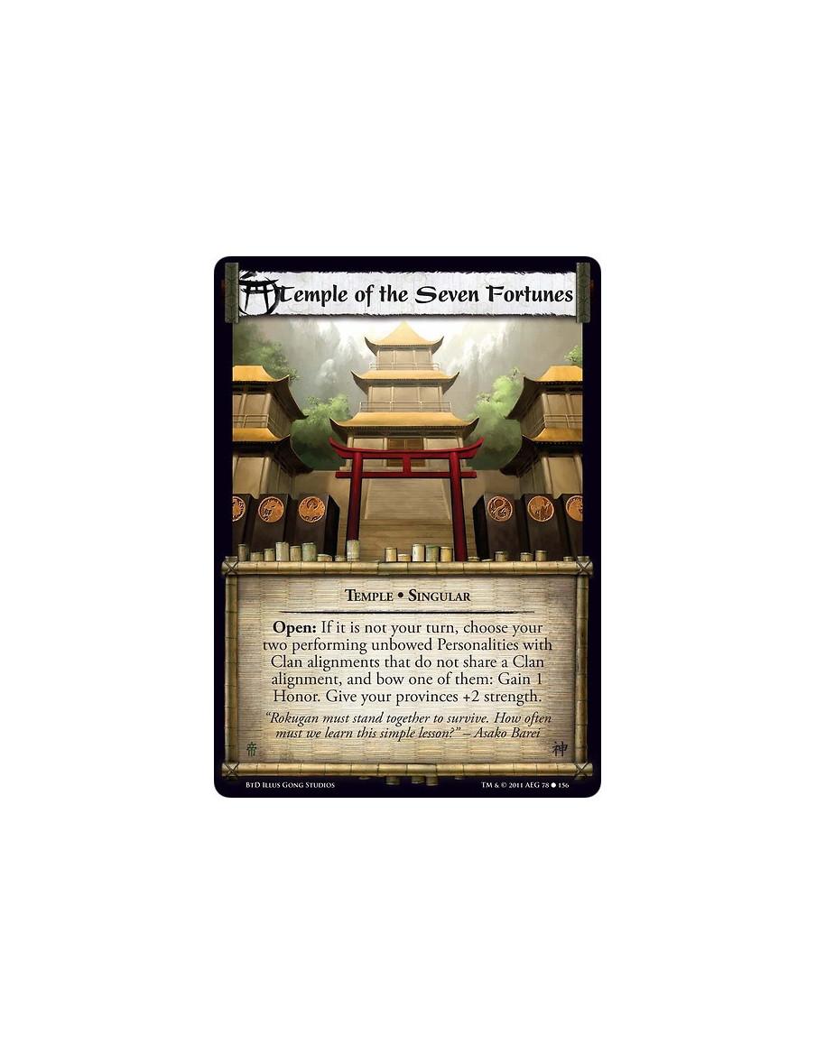 Temple of the Seven Fortunes  - Temple • SingularOpen: If it is not your turn, choose your two unbowed performing Personalities 