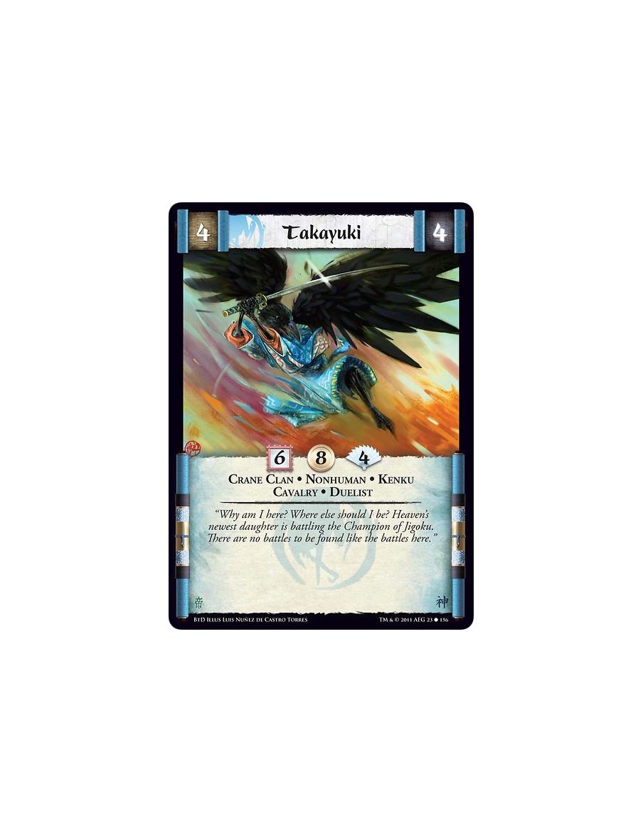 Takayuki  - Crane Clan • Nonhuman • Kenku • Cavalry • Duelist