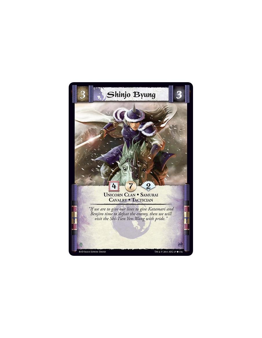 Shinjo Byung (Spanish)  - Unicorn Clan • Samurai • Cavalry • Tactician