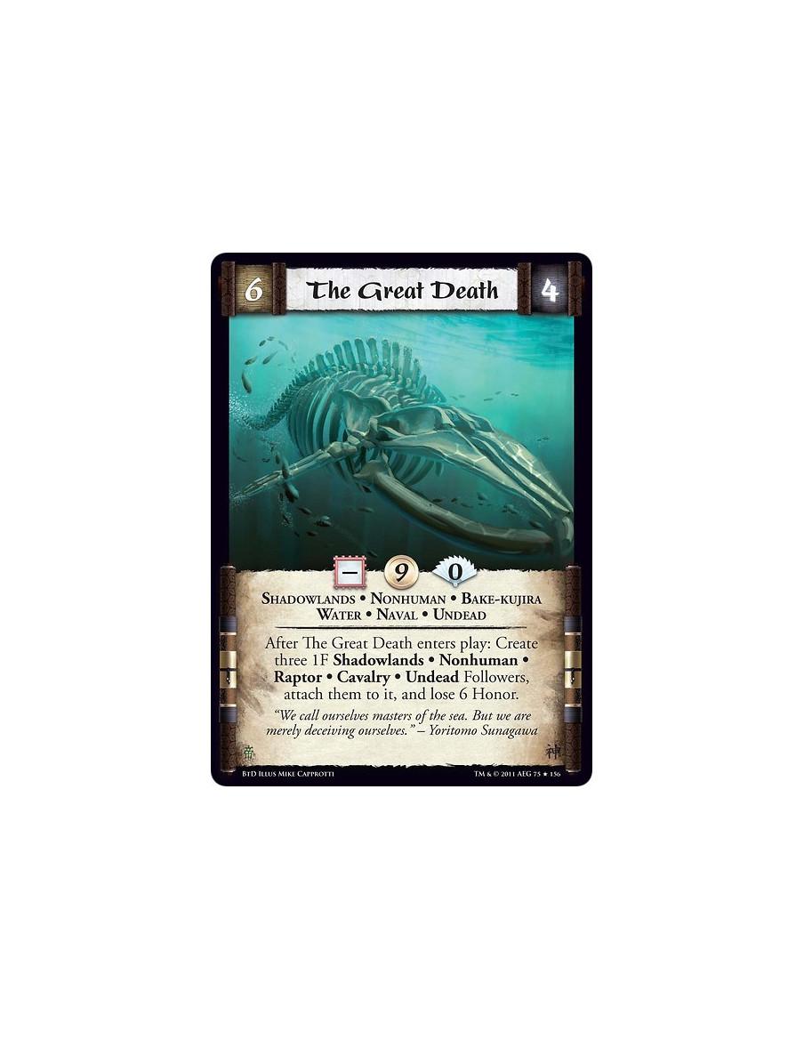 The Great Death (Español)  - Shadowlands • Nonhuman • Bake-kujira • Water • Naval • UndeadAfter The Great Death enters play: Cre