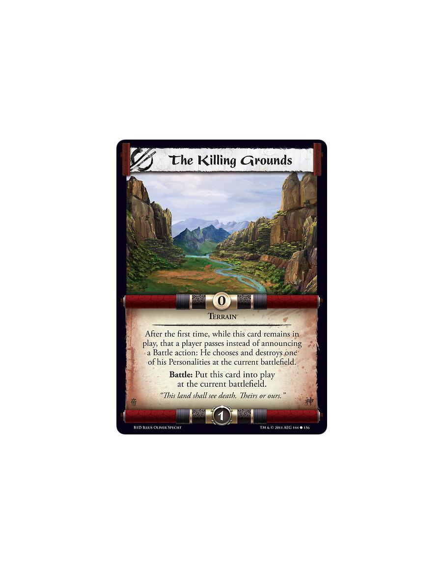 The Killing Grounds (Español)  - TerrainAfter the first time, while this card remains in play, that a player passes instead of a