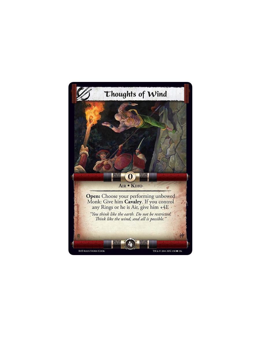 Thoughts of Wind (spanish)  - Air • KihoOpen: Choose your performing unbowed Monk: Give him Cavalry. If you control any Rings or