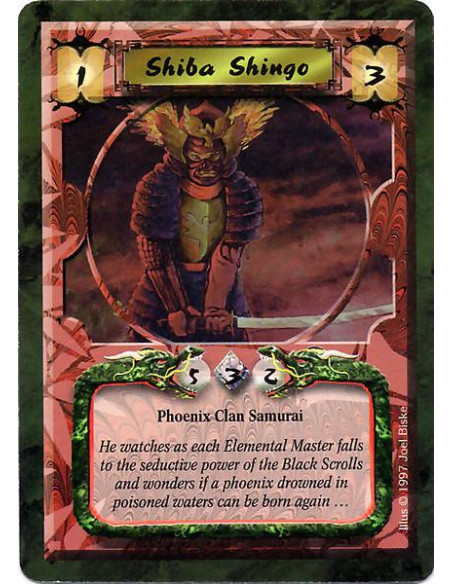 Shiba Shingo  - Phoenix Clan Samurai.