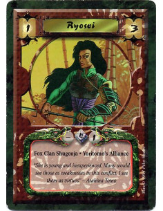 Ryosei  - Fox Clan Daimyo. Shugenja. Experienced. Unique. Yoritomo's Alliance