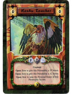 Kenku Teacher  - Creature Open: Bow to give this Personality a 1F bonus. Open: Bow to give this Personality a 1C bonus. Open: Bo