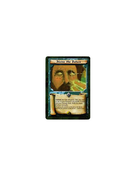 Divine the Future  - Limited: Bow this Shugenja. Take any card in one of your Provinces and shuffle it back into your Dynasty De