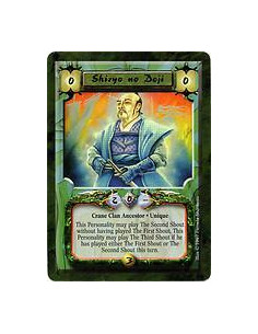 Shiryo no Doji  - Crane Clan Ancestor. Unique This Personality may play The Second Shout without having played The First Shout. 