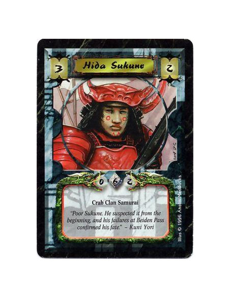 Hida Sukune  - Crab Clan • Samurai  