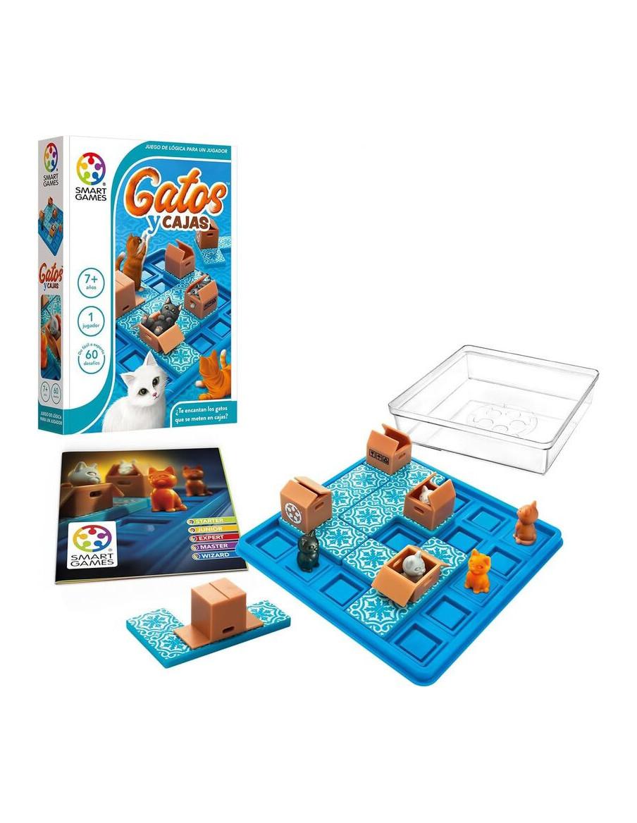 Gatos y Cajas. Juego de lógica  - 