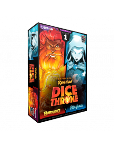 Dice Throne - Bárbaro vs Elfa Lunar  - 2