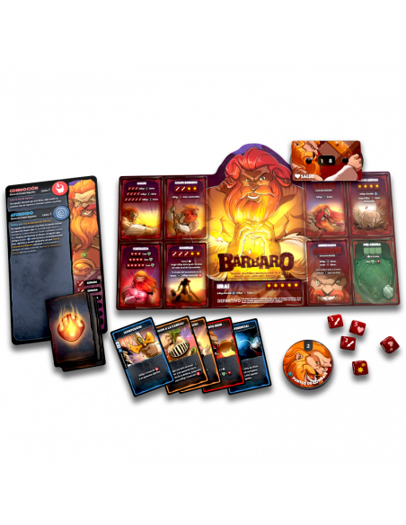 Dice Throne - Bárbaro vs Elfa Lunar  - 2