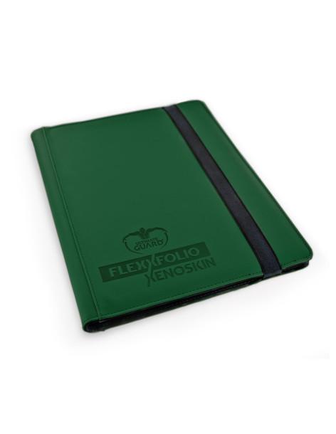 Ultimate Guard Binder. FlexxFolio 360 - 18 Pockets xenoskin Green  - Ultimate Guard FlexxFolio 360 - 18 Pockets xenoskin Green