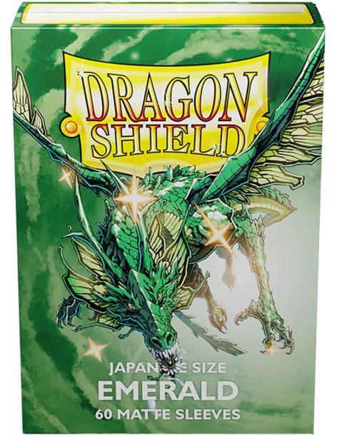 Fundas Dragon Shield Tamaño Japonés (59x86mm) - Emerald Matte (60)  - 