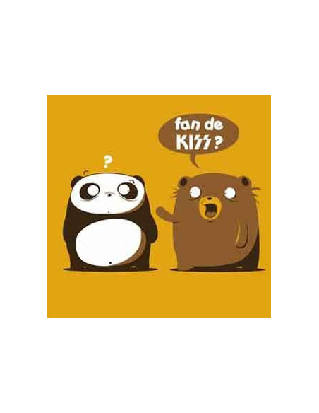 Camiseta Fan de Kiss  - 