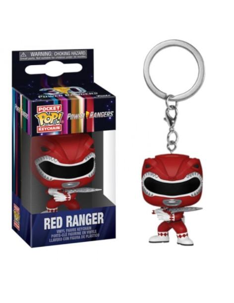 Llavero Pop Red Ranger. Power Ranger 30th  - Llavero Pop Red Ranger. Power Ranger 30th