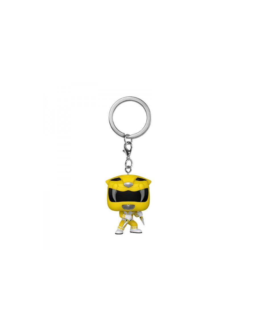 Llavero Pop Yellow Ranger. Power Ranger 30th  - Llavero Pop Yellow Ranger. Power Ranger 30th