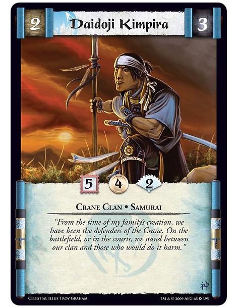 Daidoji Kimpira (Spanish)  - Crane Clan • Samurai