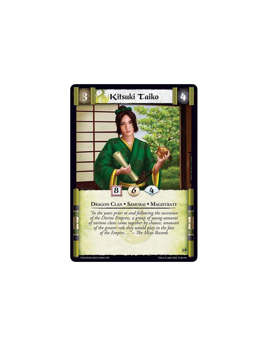 Kitsuki Taiko  - Dragon Clan • Samurai • Magistrate