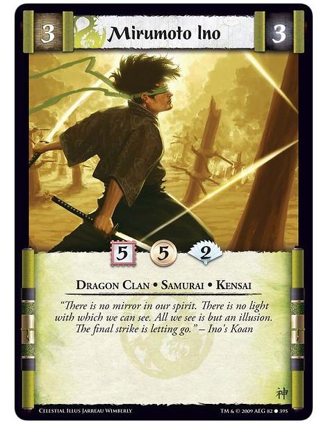 Mirumoto Ino  - Dragon Clan • Samurai • Kensai