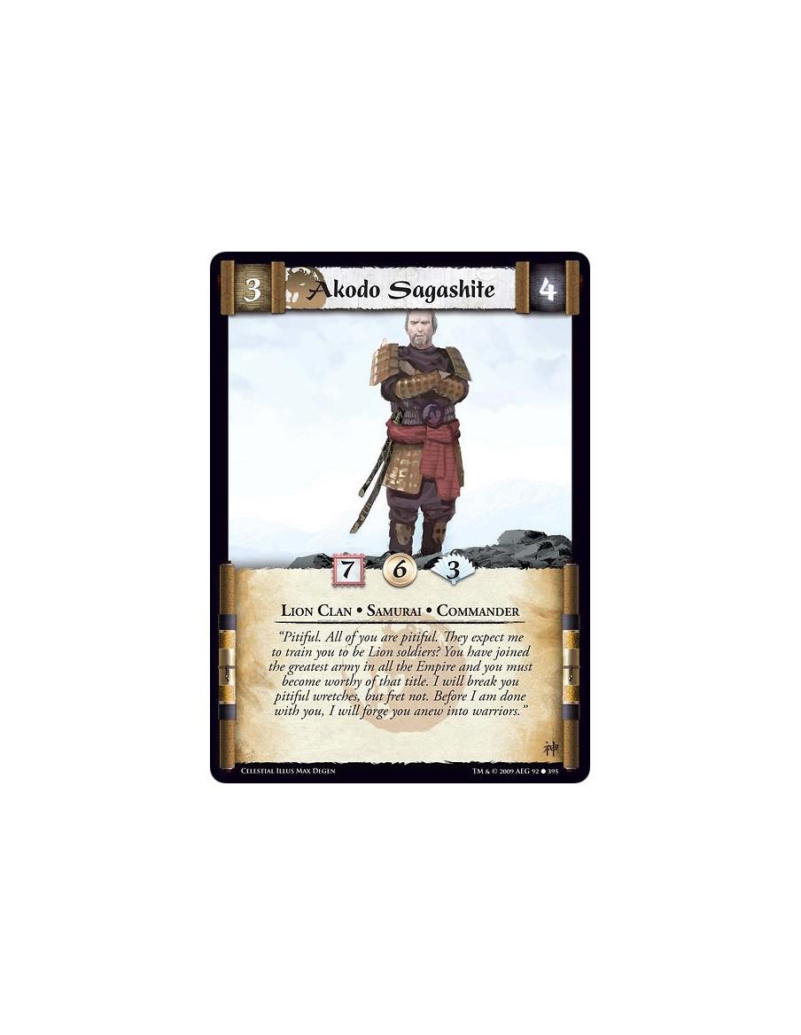 Akodo Sagashite  - Lion Clan • Samurai • Commander