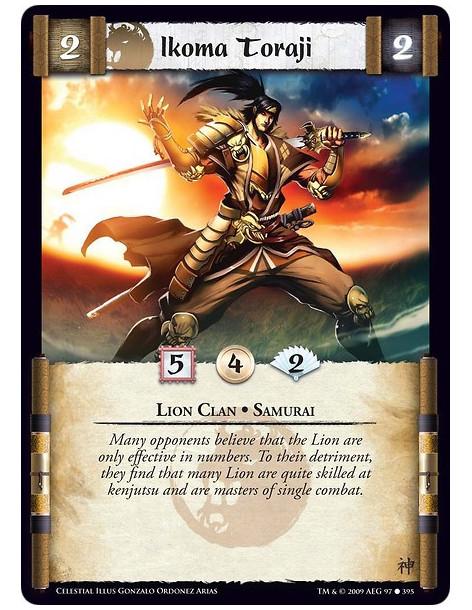 Ikoma Toraji  - Lion Clan • Samurai
