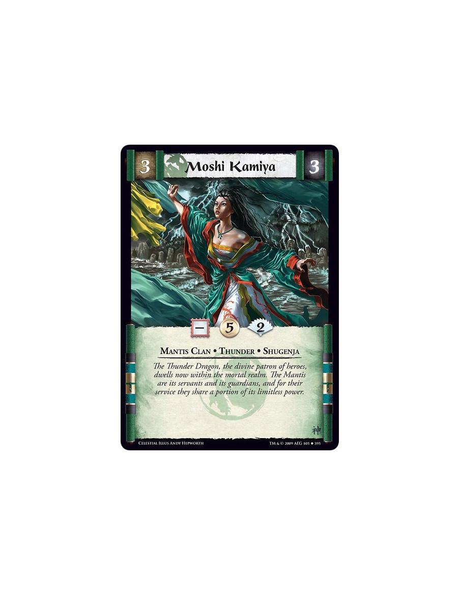 Moshi Kamiya  - Mantis Clan • Thunder • Shugenja
